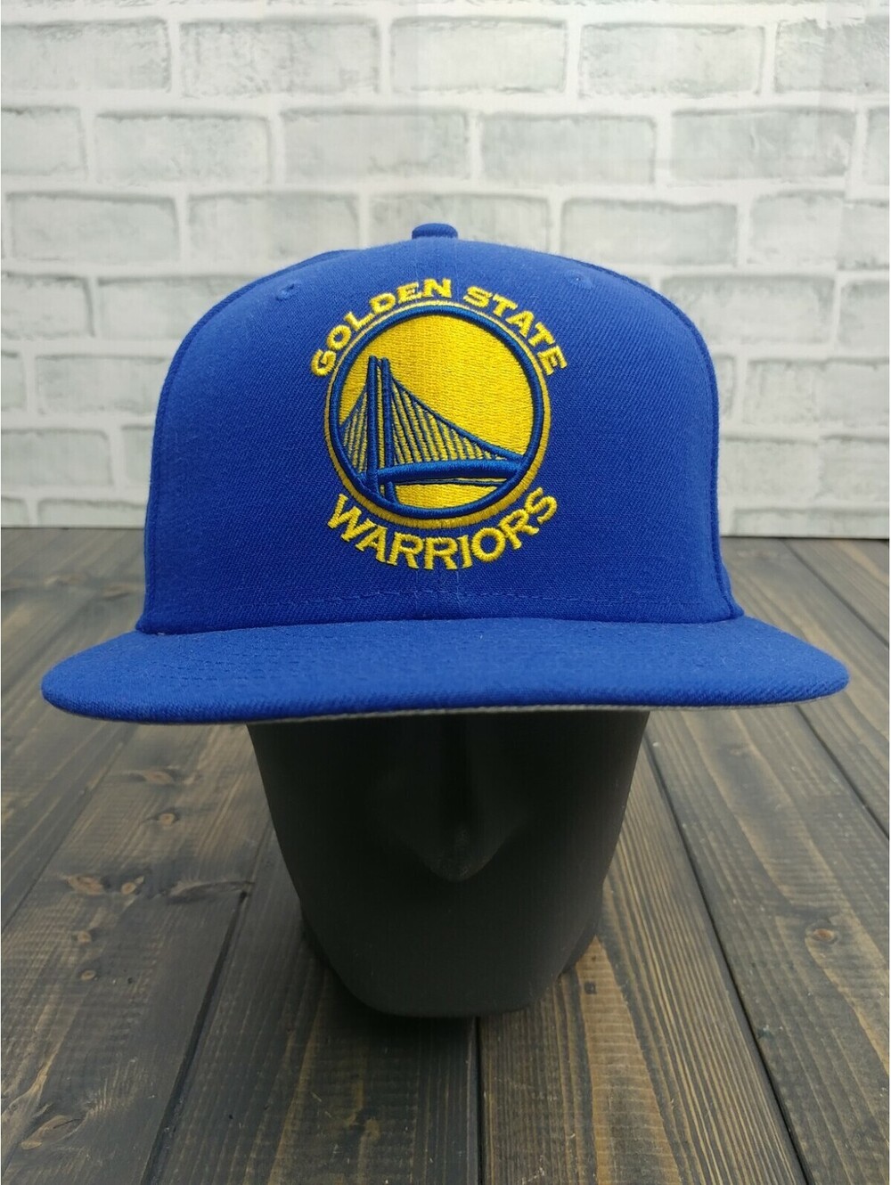 Golden State Warriors New Era Adult One Size Blue Gold Hat Snap Back Cap